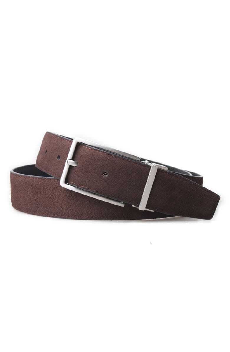 PX Reversible Suede Belt, Alternate, color, 