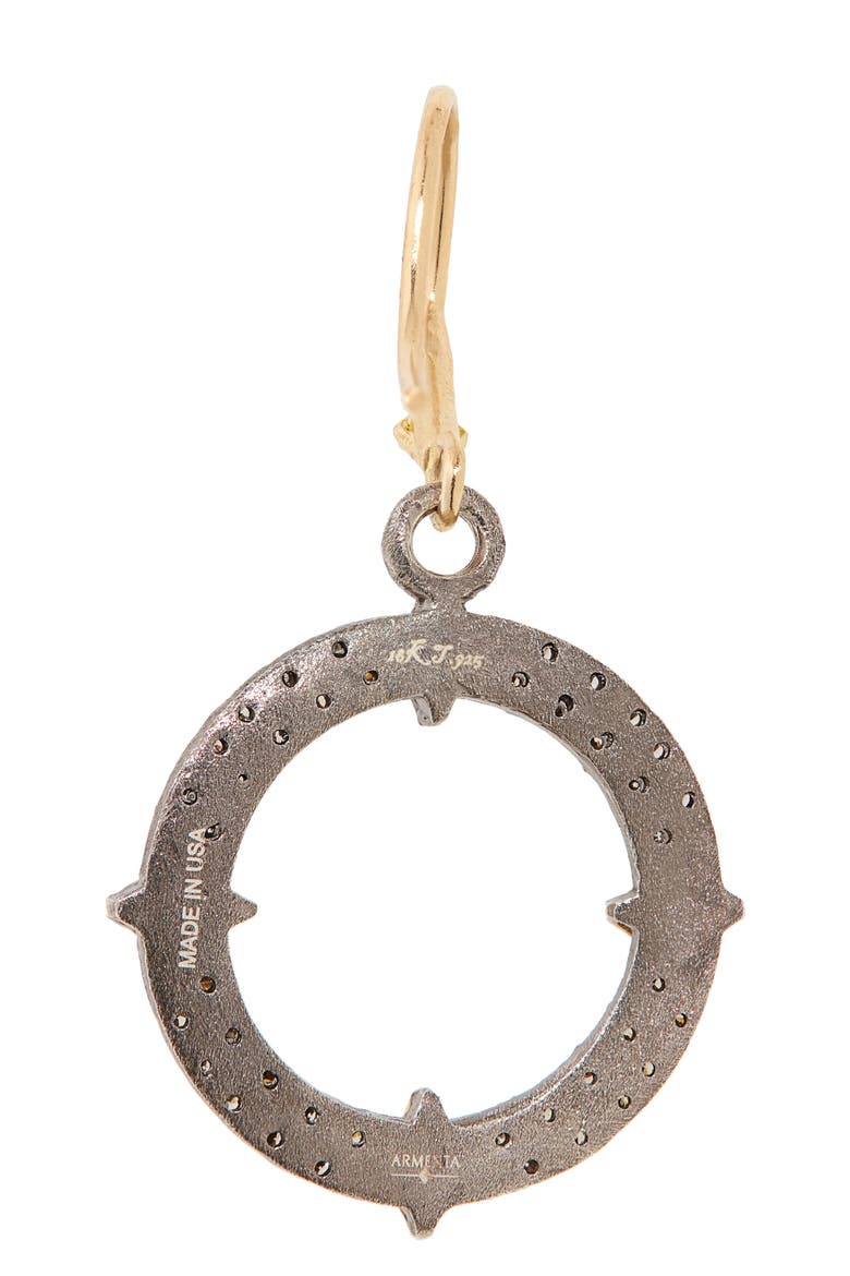 Drop Hoop Earrings, Alternate, color, SILVER