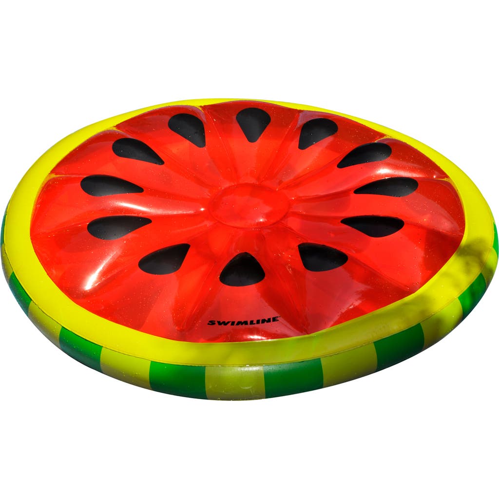 Swimline Watermelon Slice Island Float in Multicolored  product