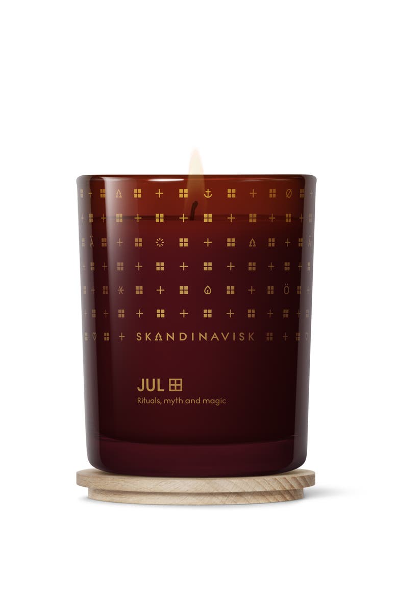 SKANDINAVISK JUL Scented Candle 200g Special Edition, Main, color, Red