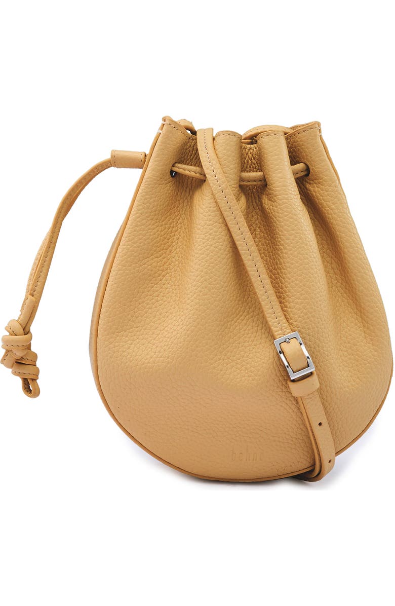 behno Mini Ina North/South Drawcord Crossbody Bag, Main, color, Bisque