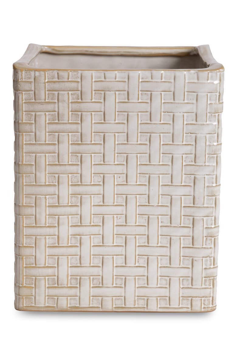 Cane Wastebasket, Main, color, NATURAL