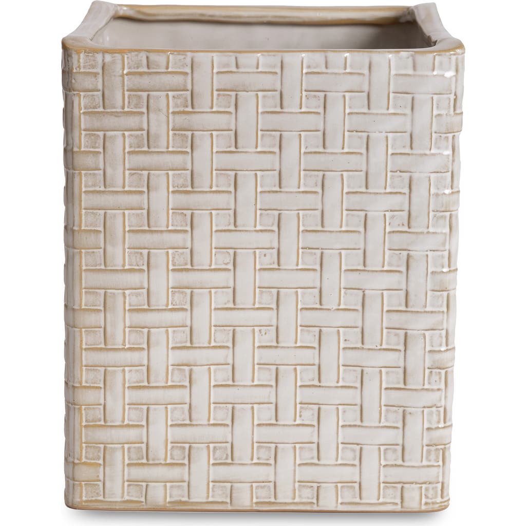 Kassatex Cane Wastebasket in Natural  product