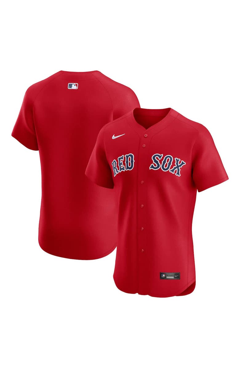 Nike Men's Nike Red Boston Red Sox Alternate Elite Jersey, Main, color, 
