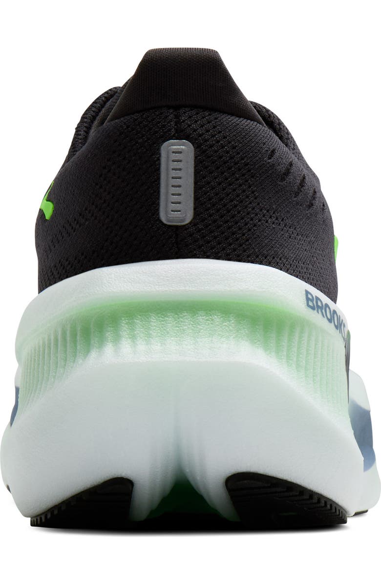 Brooks Glycerin Max 2 Hybrid Running Shoe, Alternate, color, Phantom/ White/ Green Gecko