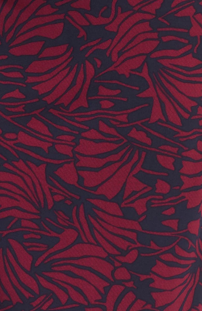 Tory Burch 'Etta' Print Blouson Dress, Alternate, color, 