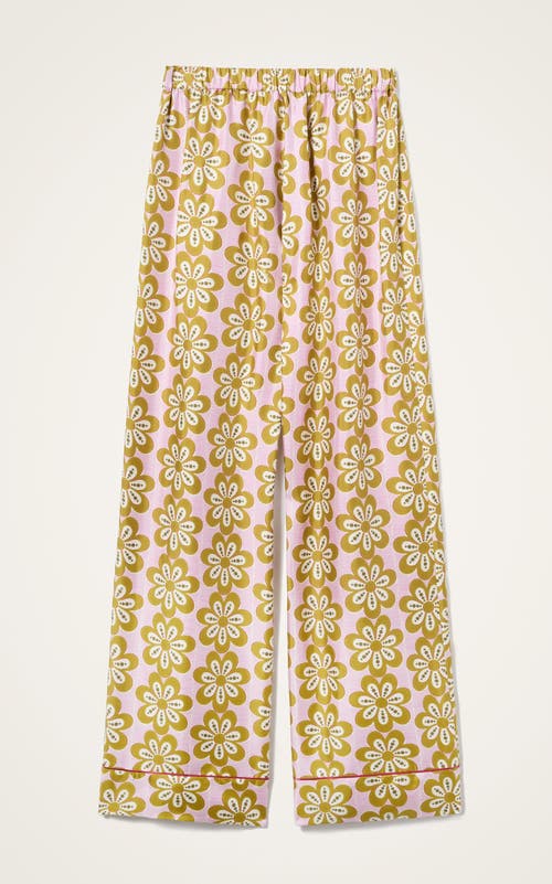 La Doublej Pajama Pants Caper Pink In Brown