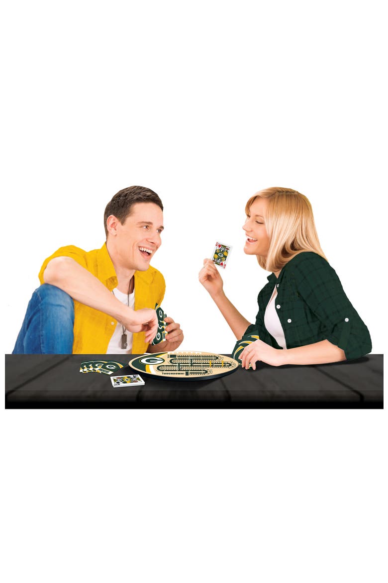 Green Bay Packers Cribbage, Alternate, color, Multicolor