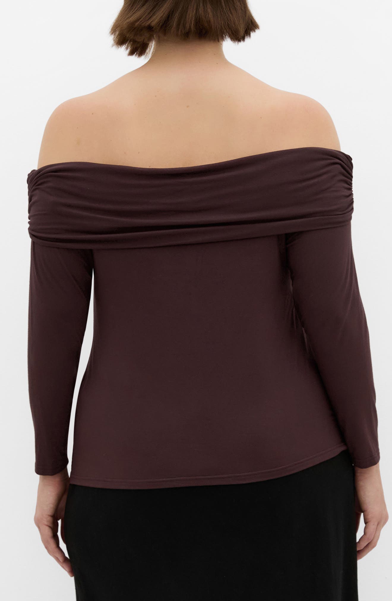 Ruched Off the Shoulder Top - image 4