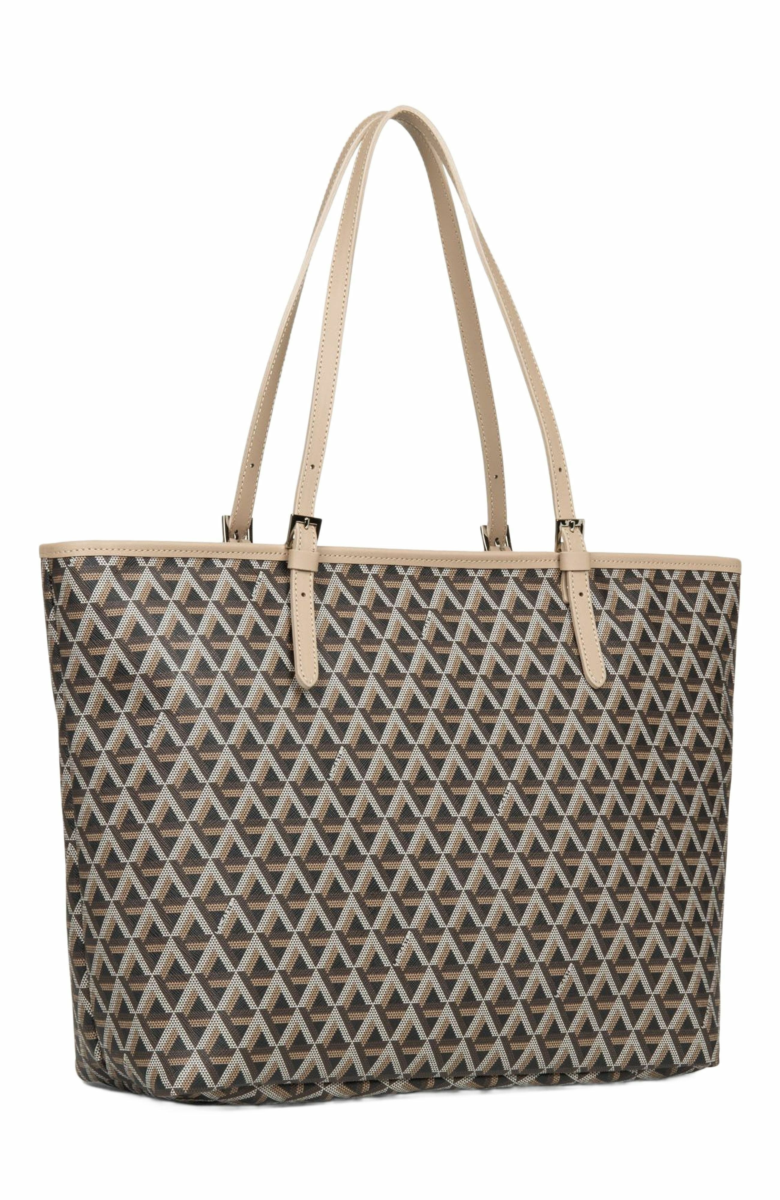 Lancaster Zipped Shoulder Tote Bag L Ikon, Alternate, color, 