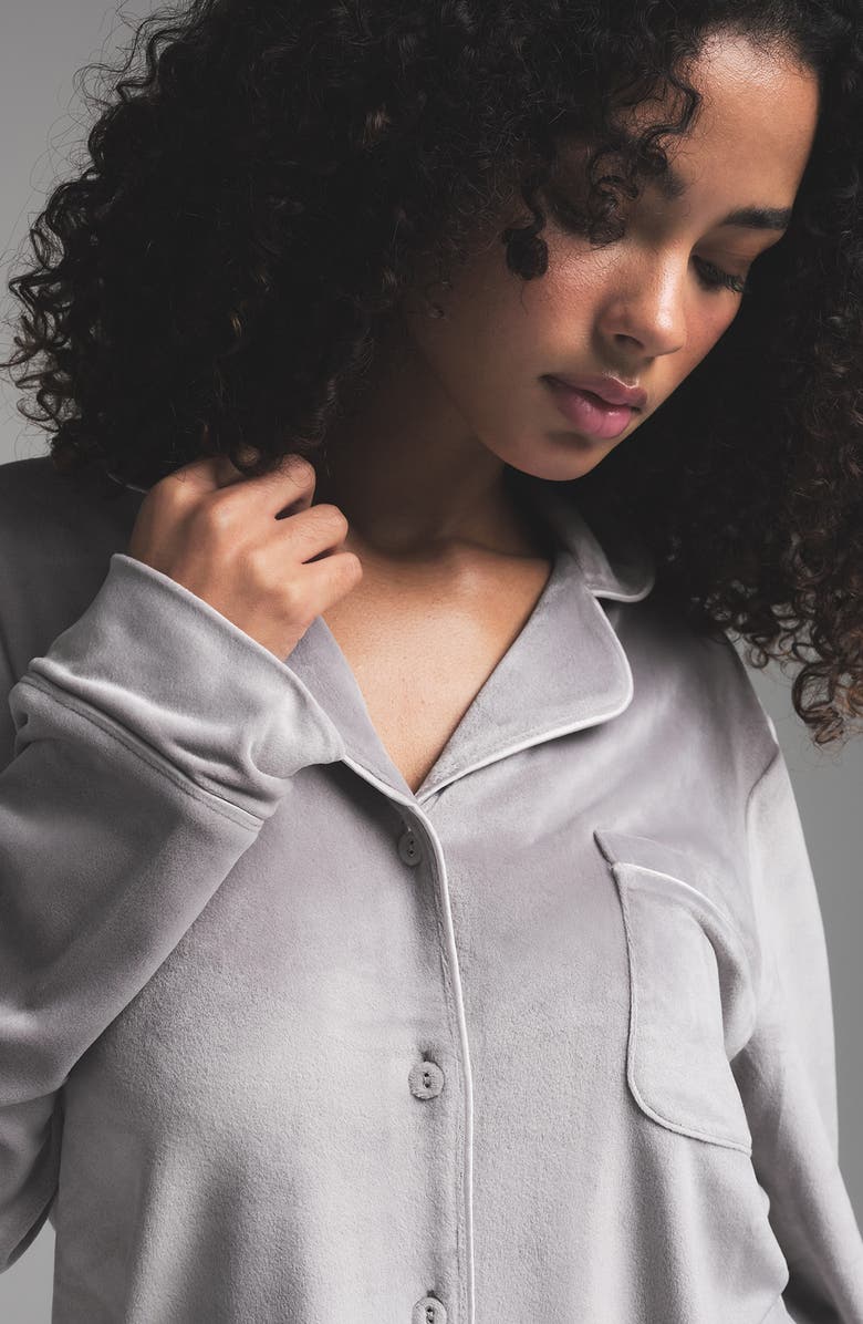 SKIMS Velour Pajamas, Alternate, color,