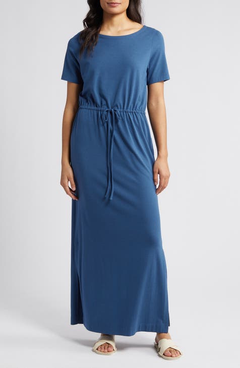 Easy Tie Waist Maxi Dress