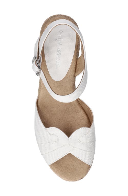 EASY STREET EASY STREET MIRAMAR ANKLE STRAP WEDGE SANDAL 