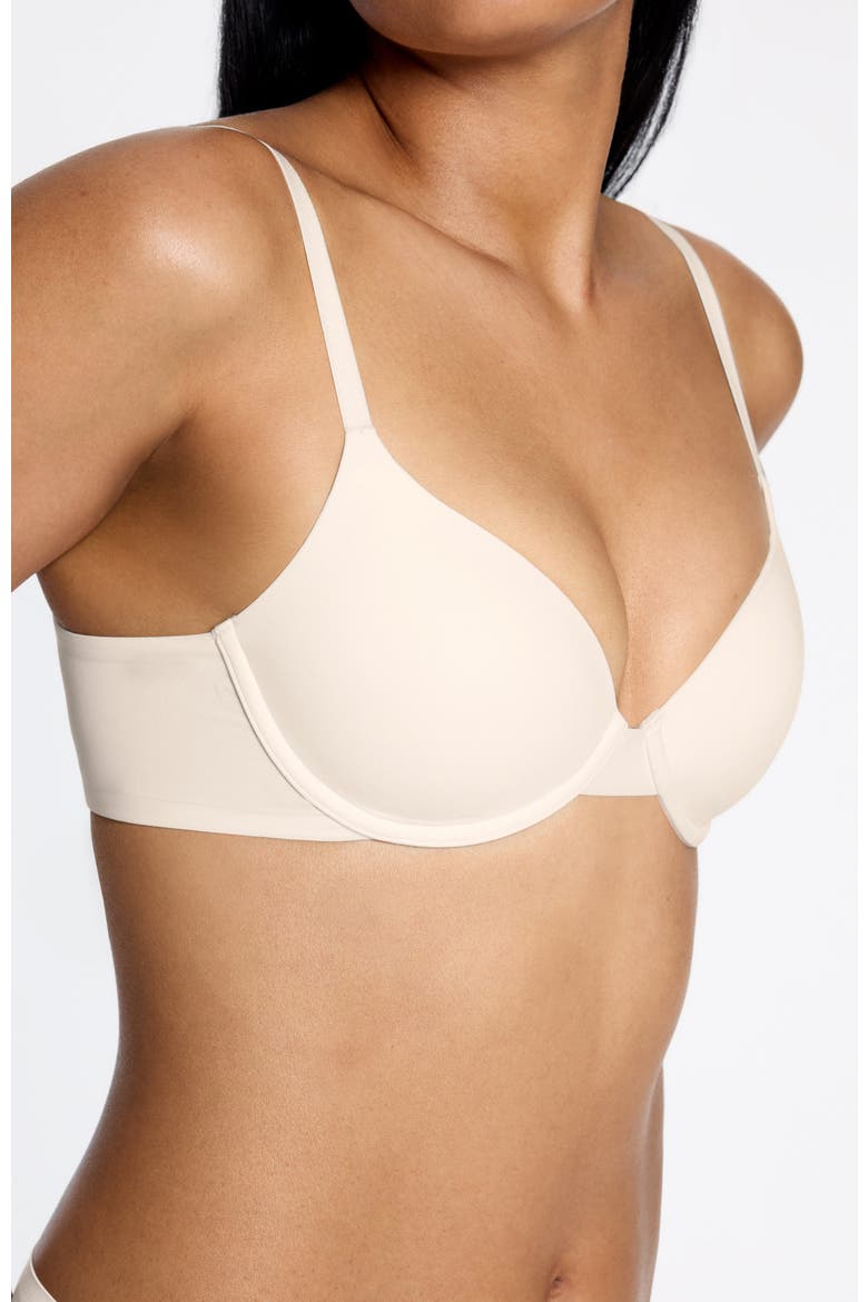 Simply Smooth T-Shirt Bra, Alternate, color, Ecru