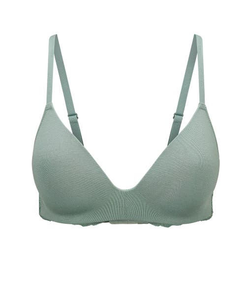 Adore Me Harlowe Contour Plunge Bra In Green