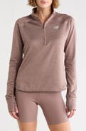 New Balance RC Essential Heat Grid Half Zip Pullover