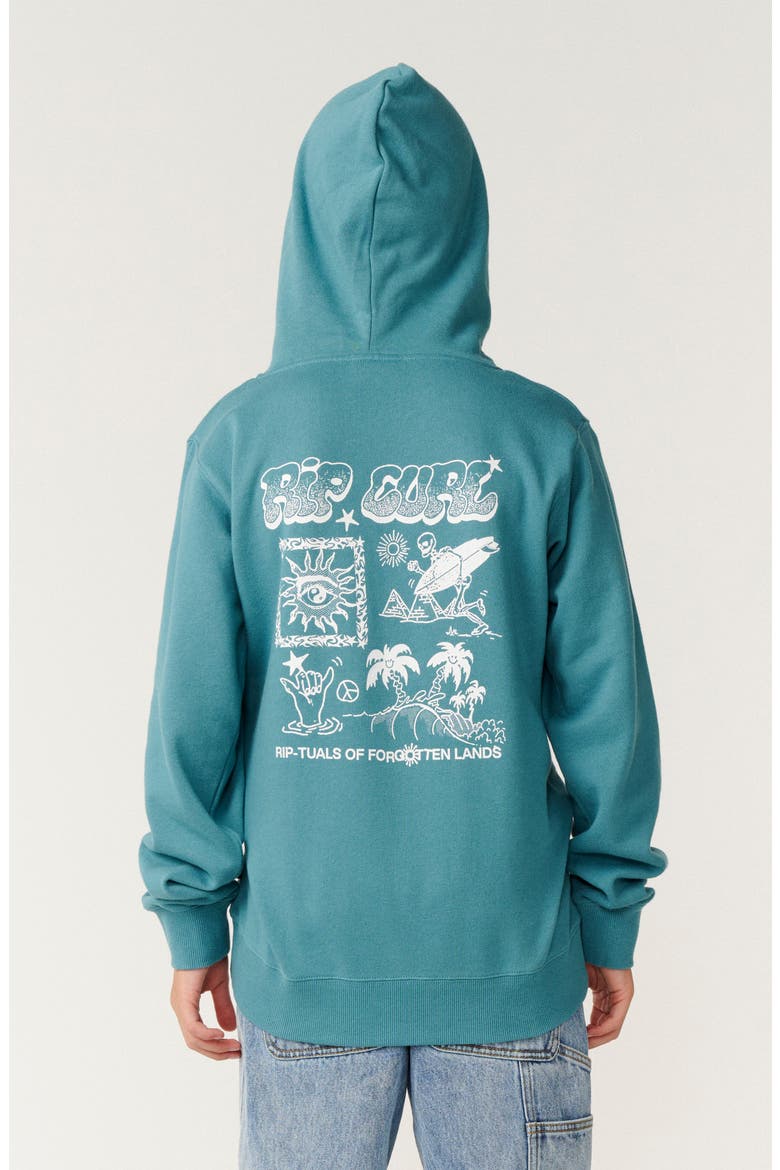 Kids' Rip-Tuals Hoodie, Alternate, color, DUSTY JADE