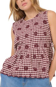 Nobody's Child Valerie Peplum Hem Top