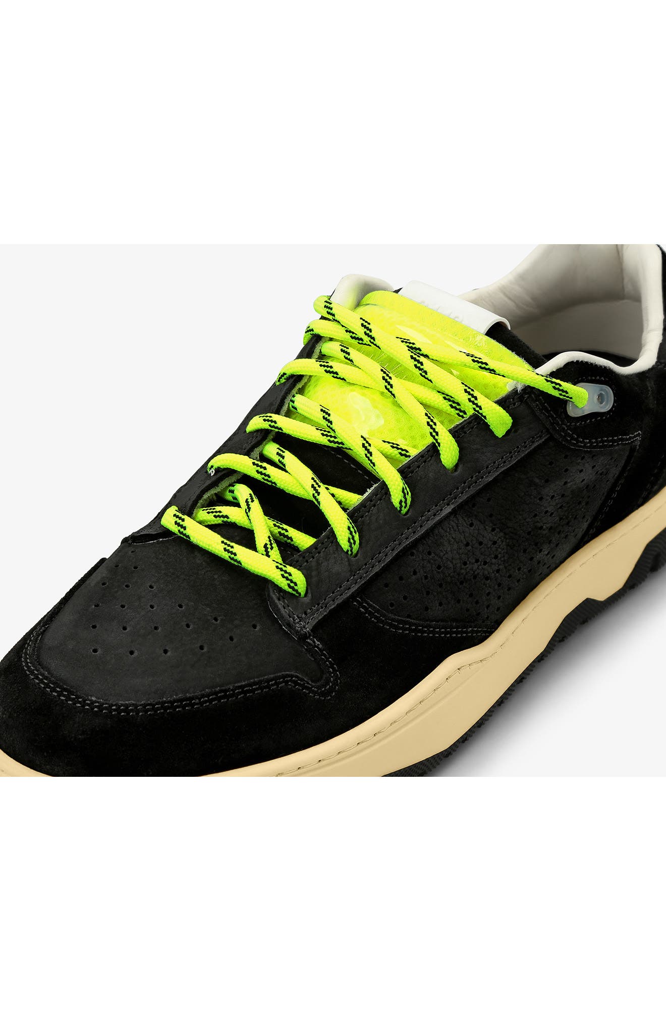 Marvin Sneaker, Alternate, color, BLACK/YEL