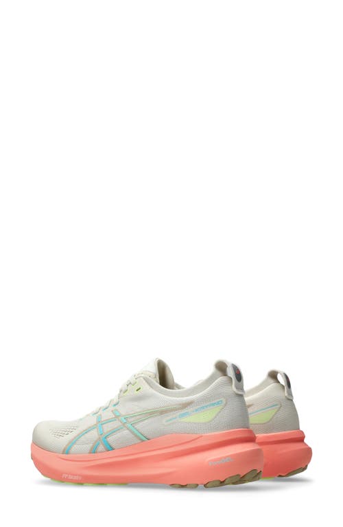 Asics ® Gel-kayano® 31 Running Shoe In Birch/energy Aqua