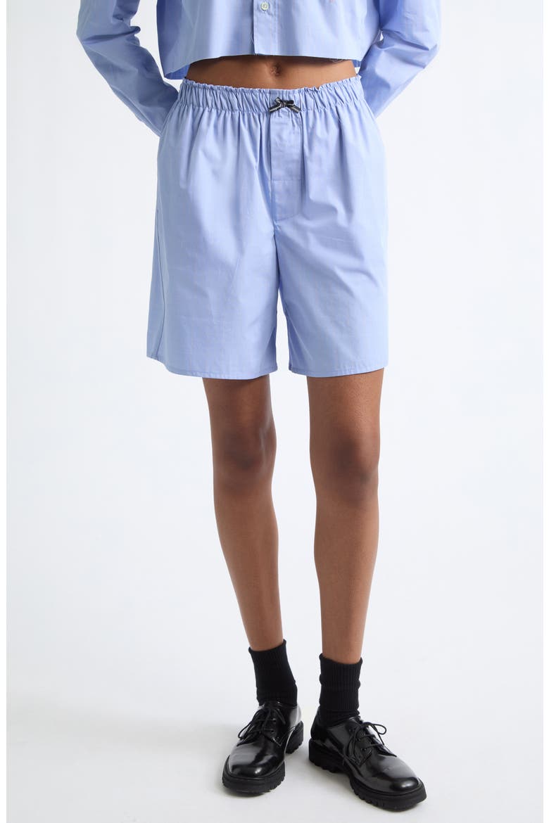Long Boxer Shorts, Main, color, BLUE GRAPH