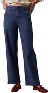 Faherty Topsail Striped Straight Leg Utility Pants