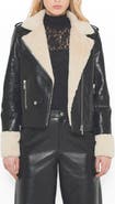AS by DF Sydney Recycled Leather Jacket