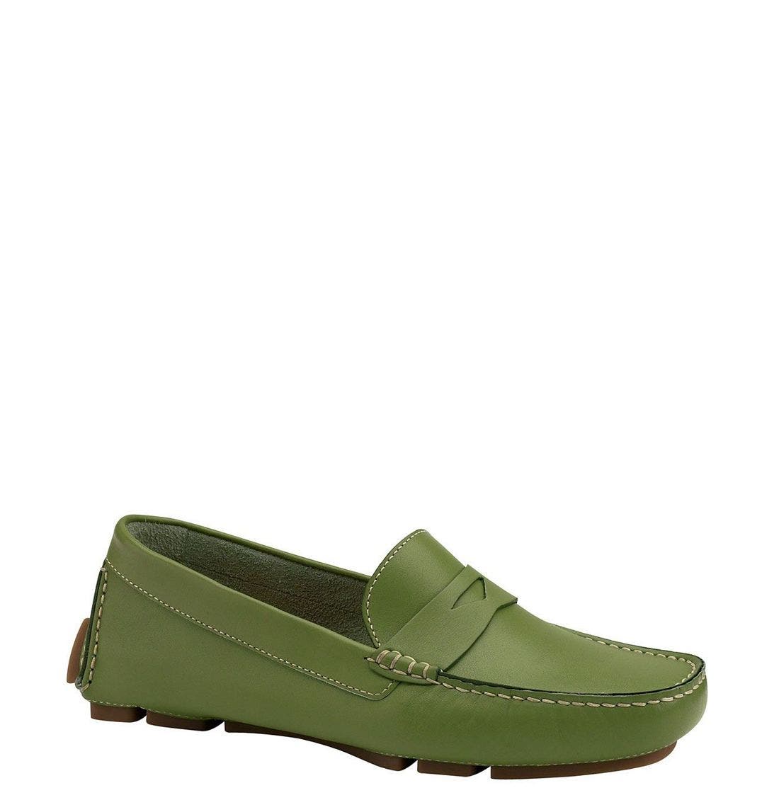 'Trillby Driver' Loafer, Main, color, TOAST
