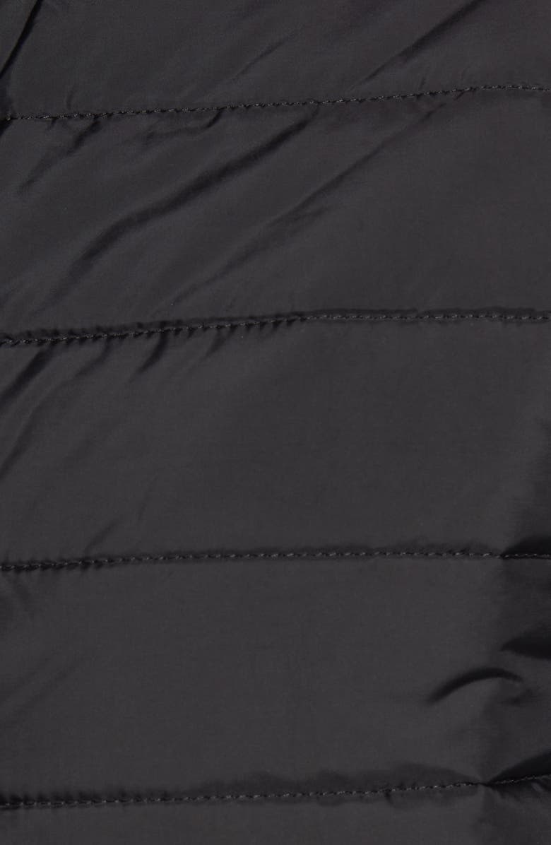 Barbour Essential Mixed Media Vest, Alternate, color, Black