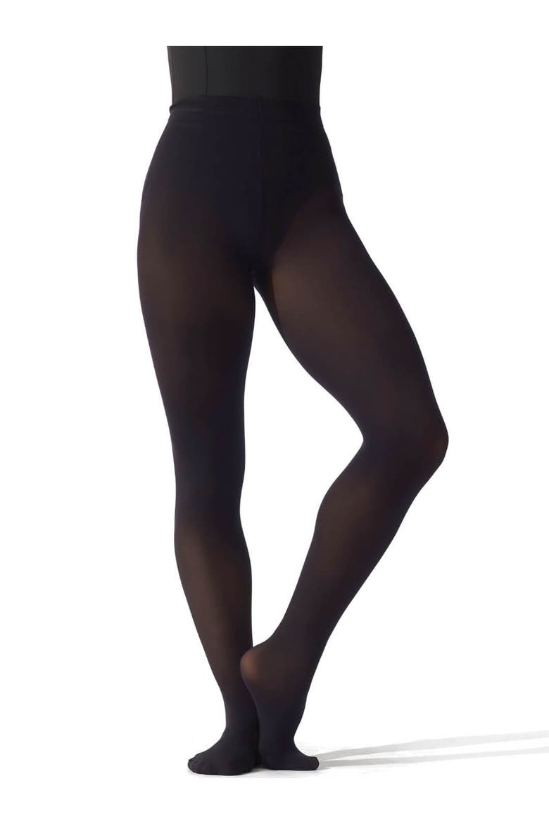 Ultra Soft Self Knit Waistband Transition Tight®, Alternate, color, black