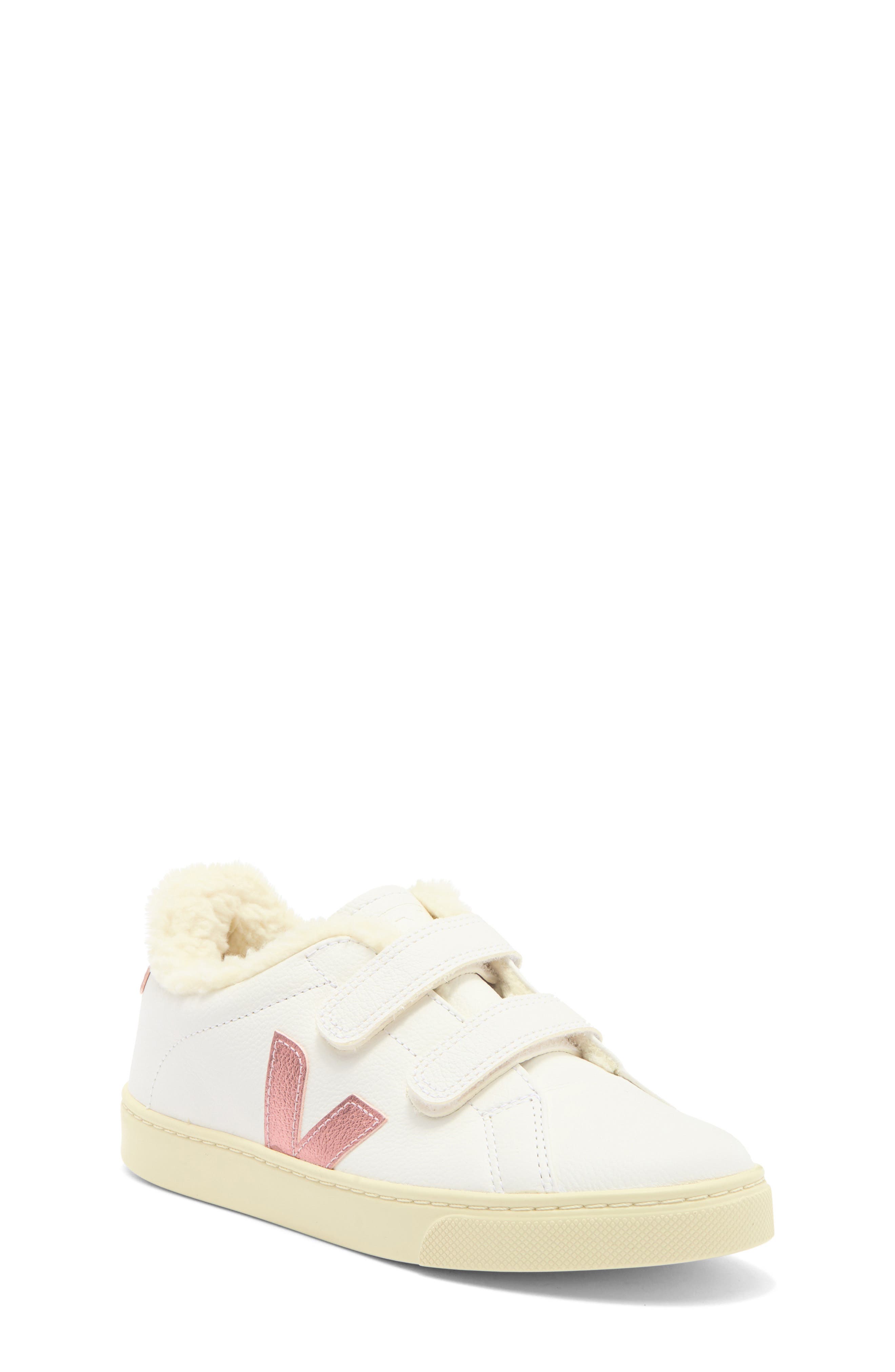 Veja Kids' Esplar Sneaker, Main, color, Extra-White/ Nacre