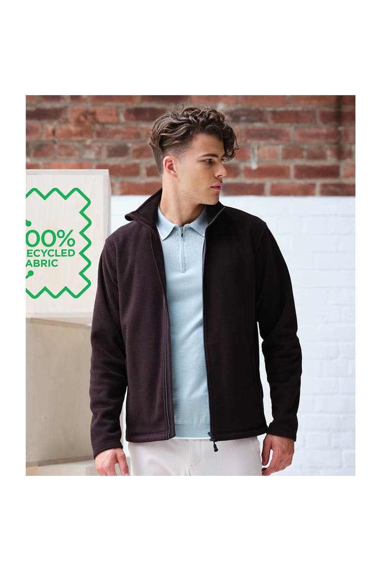 Microfleece Jacket, Alternate, color, Black