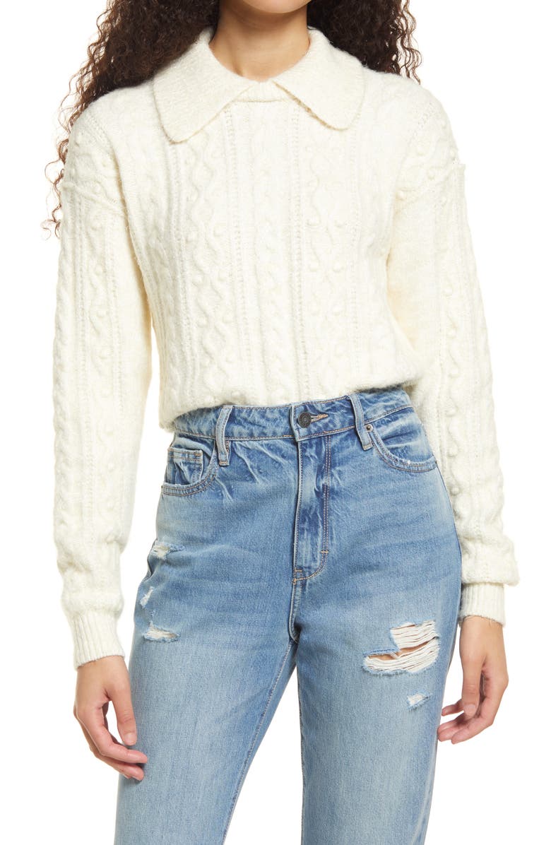 Free People Every Cloud Sweater, Main, color, 