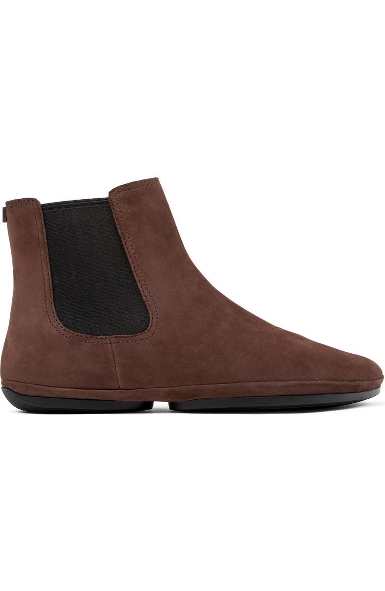 Camper Right Nina Bootie, Alternate, color, Dark Brown