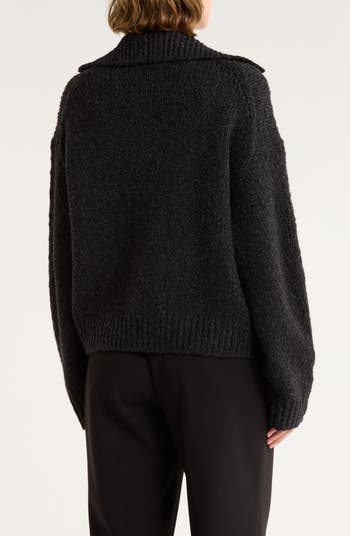 Zip-Up Cardigan