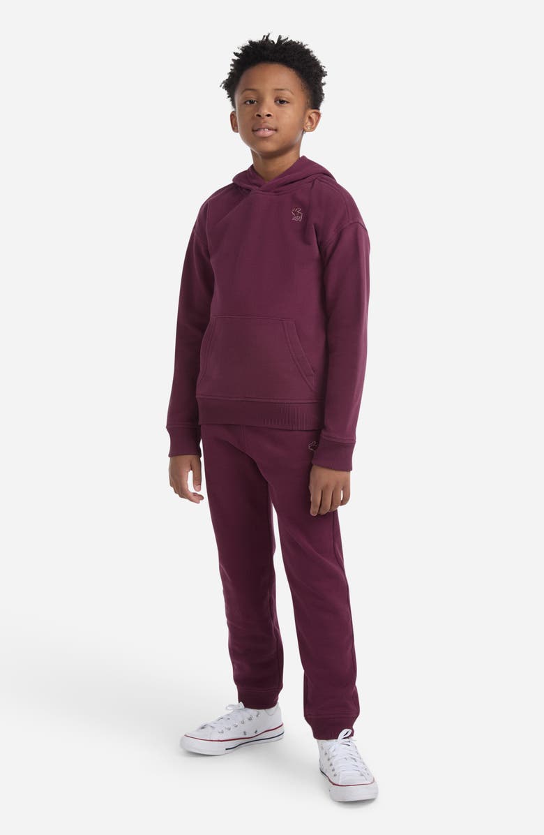 abercrombie kids Kids' Essential Fleece Joggers, Alternate, color, Fig