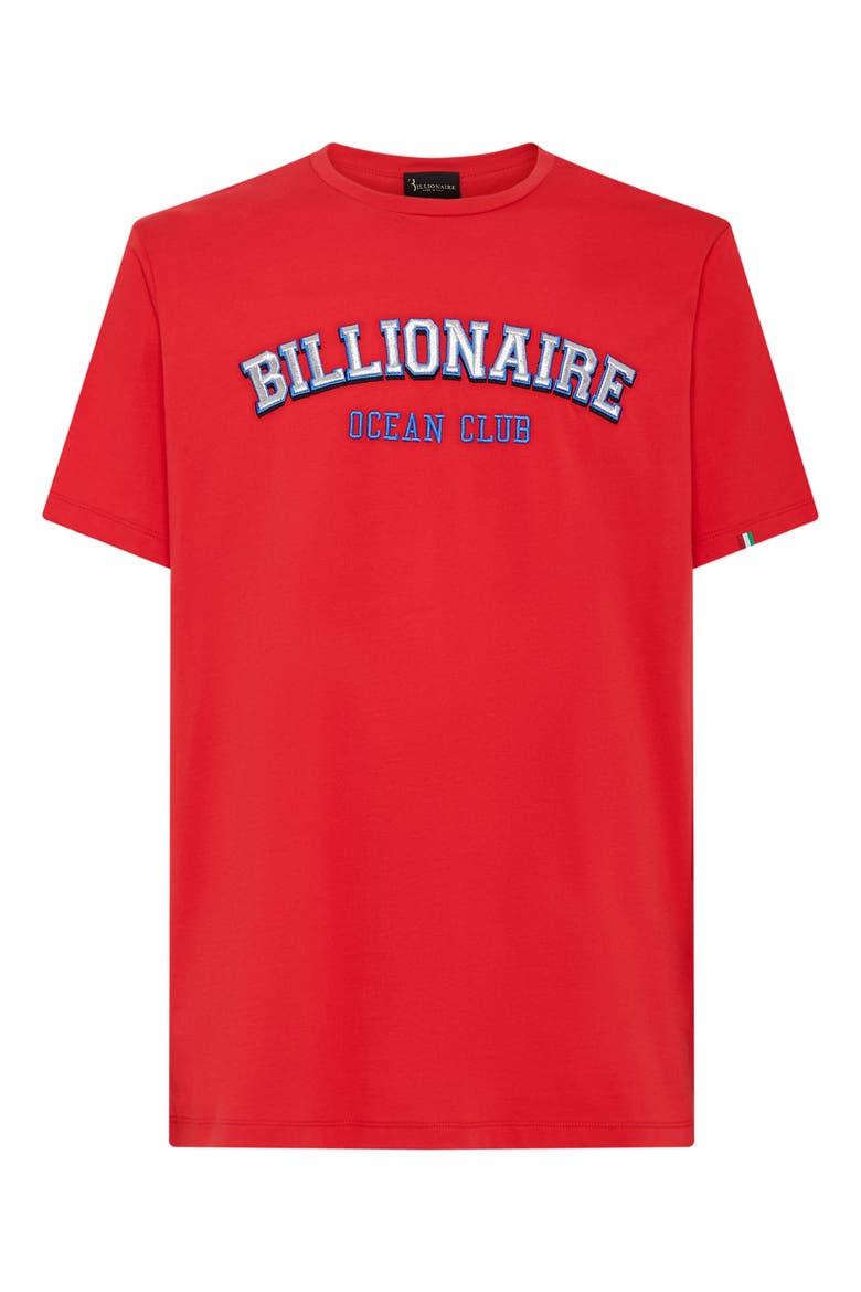 T-Shirt Round Neck Men, Main, color, red