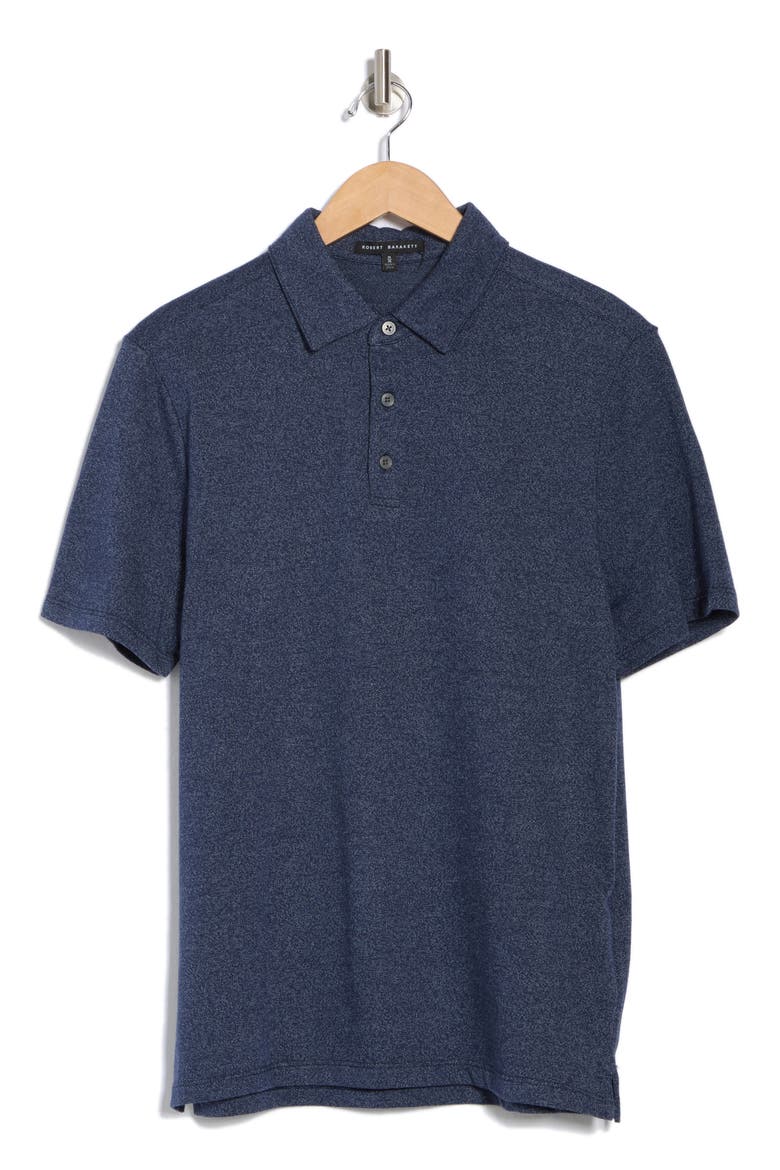 Galek Knit Polo, Alternate, color, DARK CASPIAN
