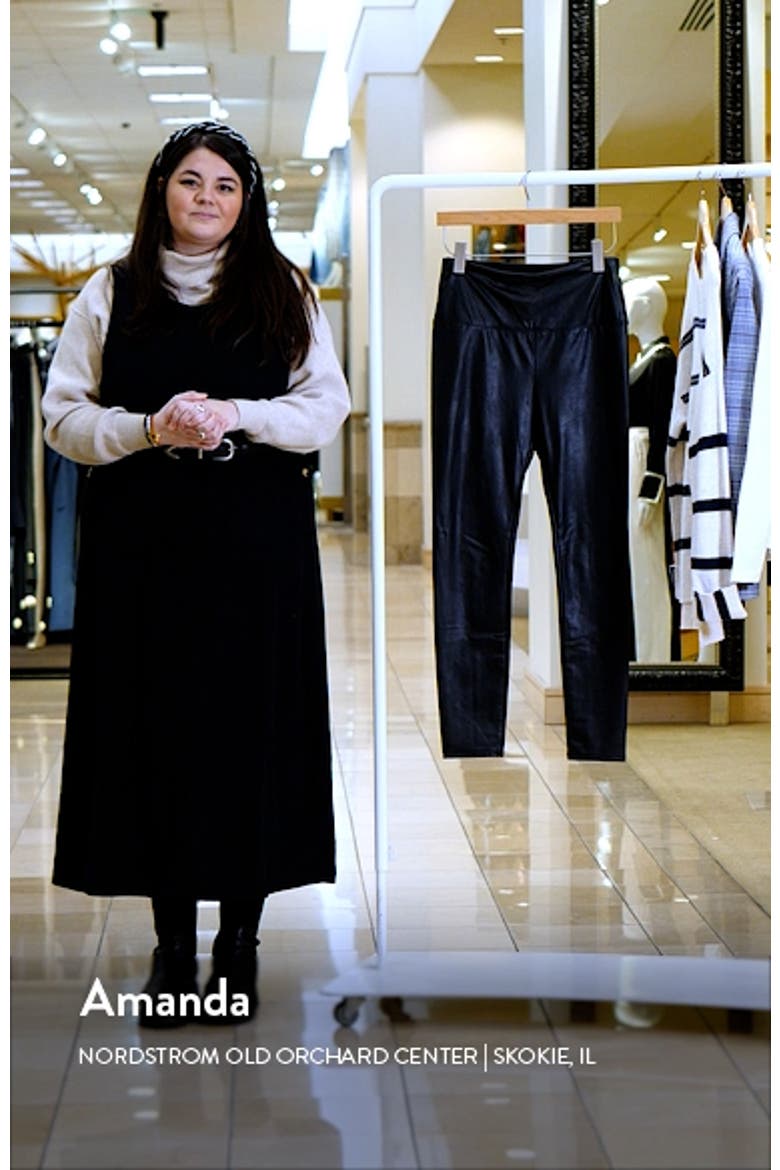 'Lyssentials Textured Faux Leather Leggings video
