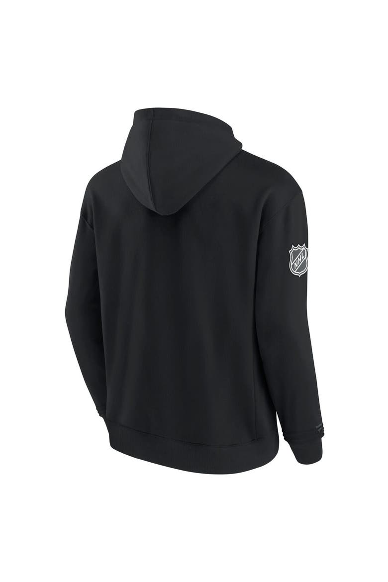 Men's Fanatics Black New Jersey Devils Elements Pace Pullover Hoodie, Alternate, color, Black