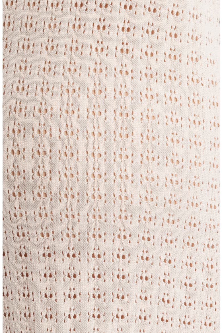 Naomi Pointelle Maxi Dress, Alternate, color, IVORY