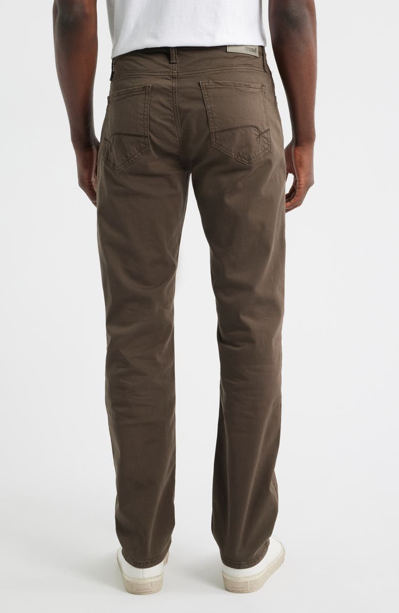 Mavi Jeans Zach Straight Leg Twill Pants, Alternate, color, Oak Twill