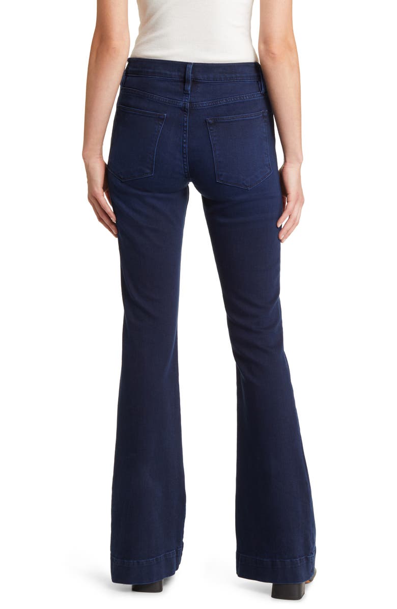 FRAME Le High Waist Flare Jeans, Alternate, color,