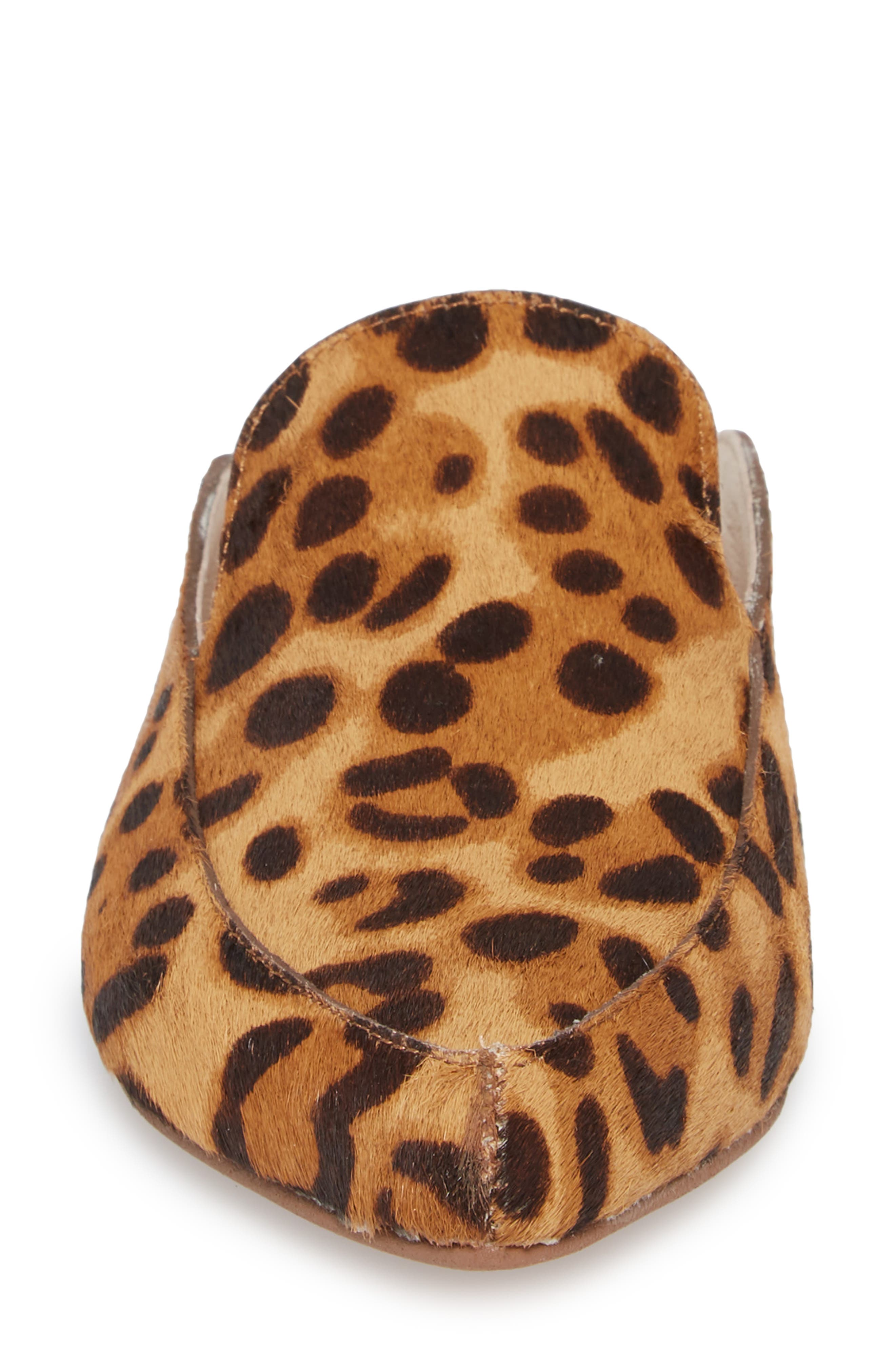 Capri Genuine Calf Hair Mule, Alternate, color, NATURAL CALF HAIR