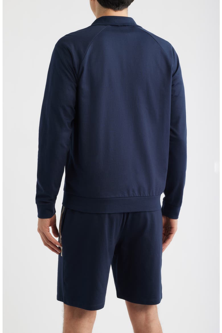 Authentic Cotton Track Jacket, Alternate, color, DARK BLUE