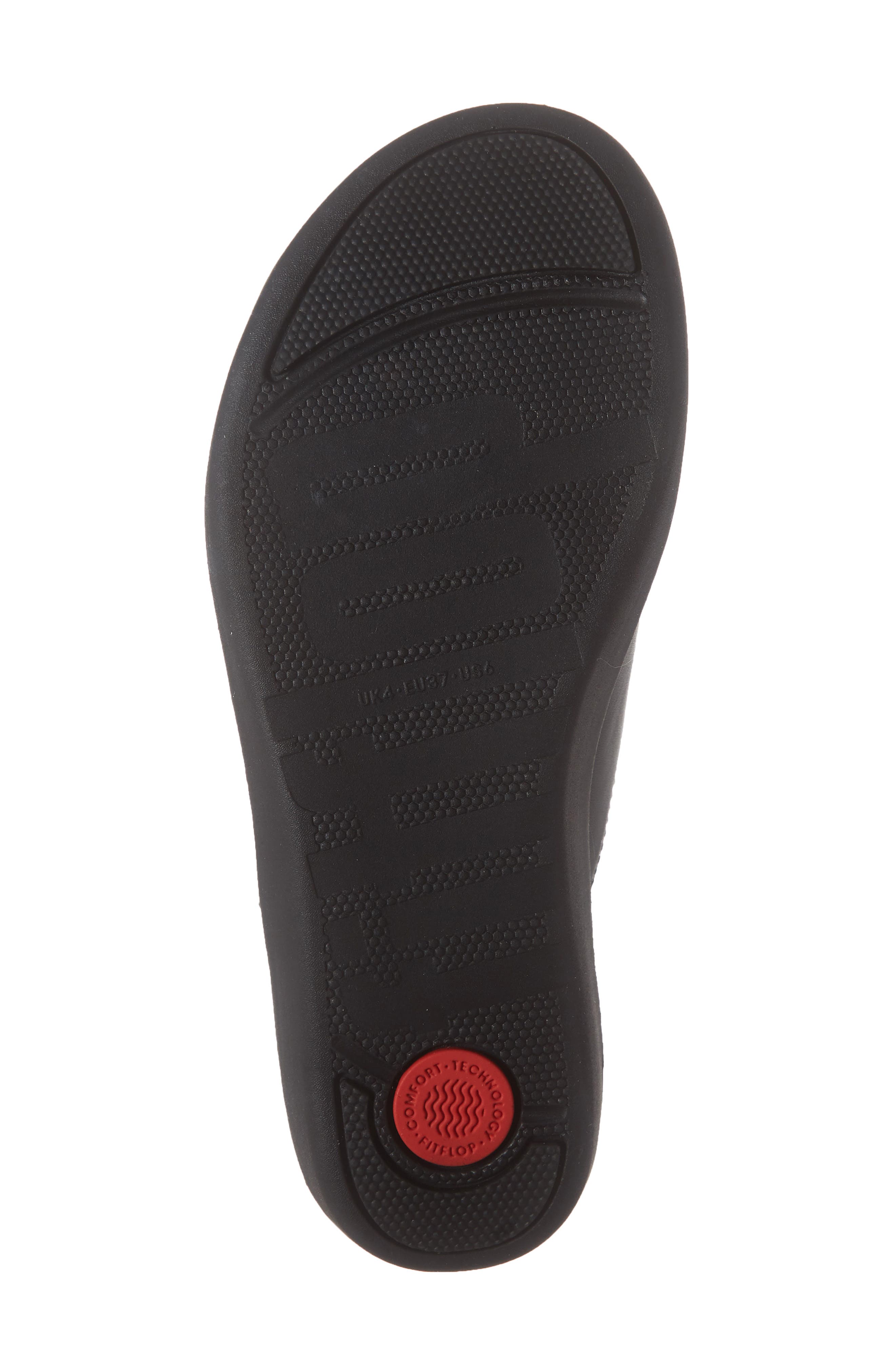 FitFlop Saffi Leather Slide Sandal, Alternate, color, 