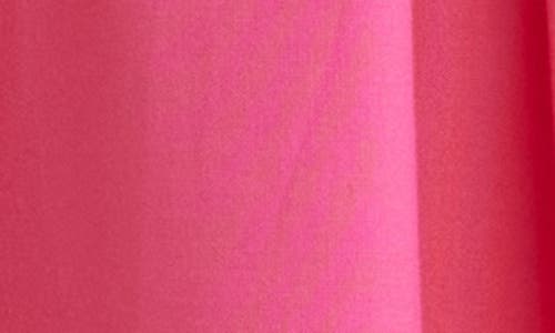 Elan Smocked Waist Maxi Cover-up Skirt In Hot Pink
