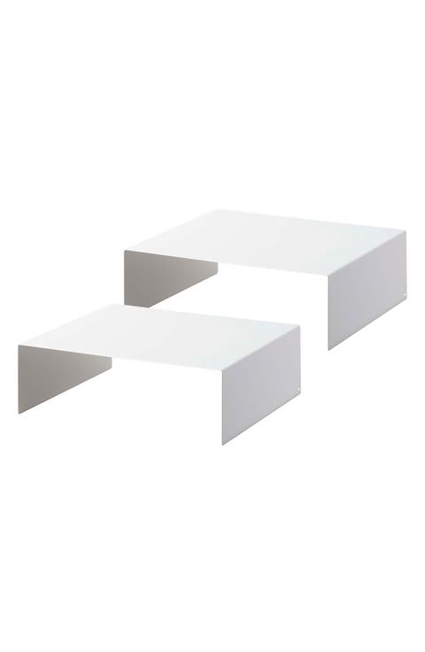 Set of 2 Riser Shelves