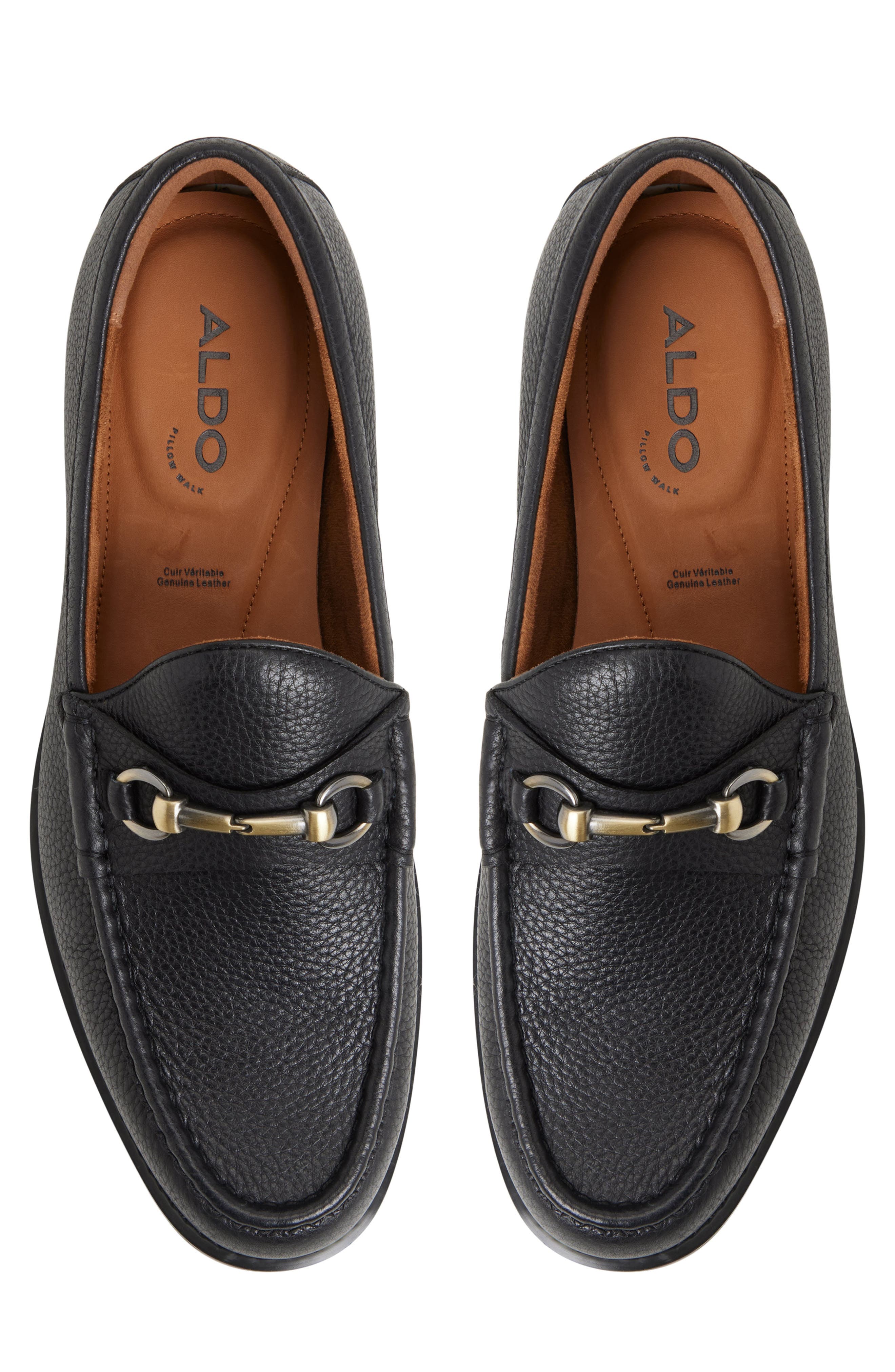 ALDO Clarke Bit Loafer, Alternate, color, Black