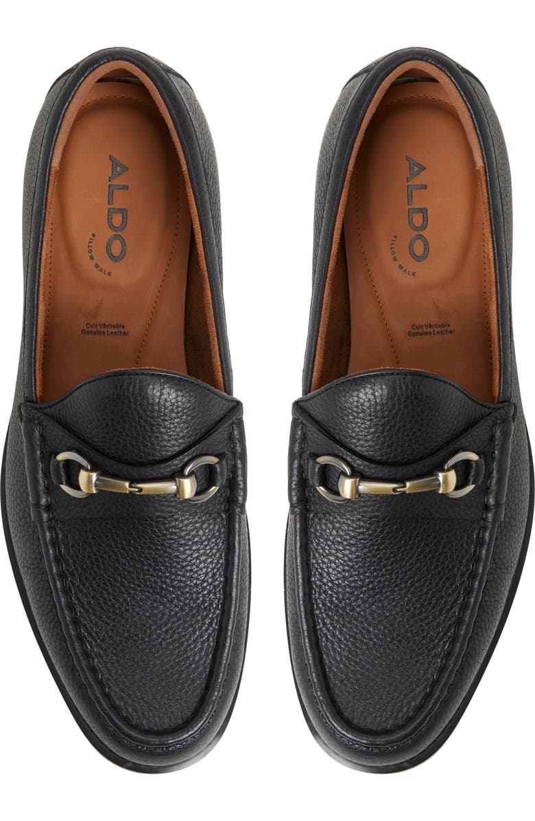 ALDO Clarke Bit Loafer, Alternate, color, Black